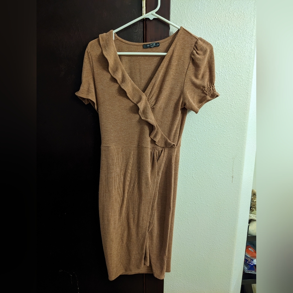 Modcloth dusty peach dress